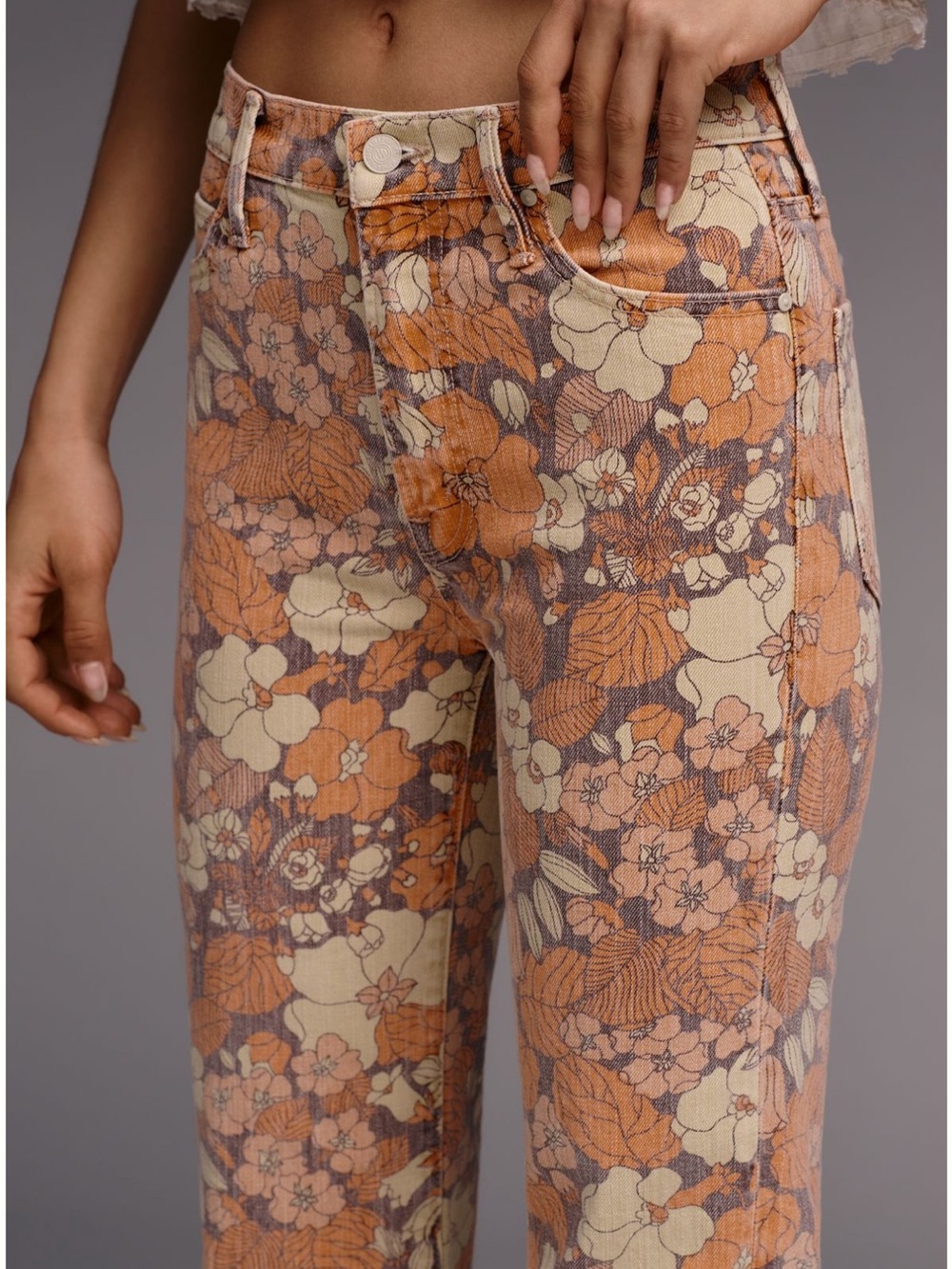 MOTHER Kick It High-Rise Straight Jeans